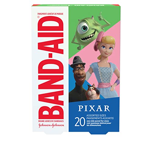 Band-Aid Bandages, Disney/Pixar Mashup Characters, Assorted 20 ct