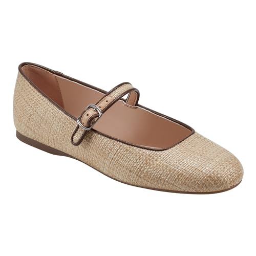 Bandolino Women's Philly Mary Jane Flat, Platino 710, 10