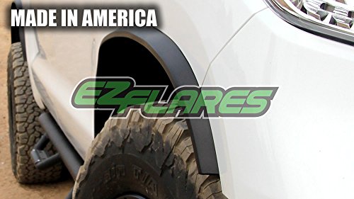 EZ Flares - Universal Offroad Flexible Foam Rubber Fender Flares 1-inch Extension