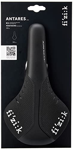 Fizik Antares R3 - k:ium Rails - Black/Black/White - Large