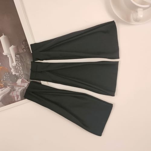 YONUF Fashion Headbands For Women Wide Headband Yoga Workout Head Bands Hair Accessories Black Band 6 Pack