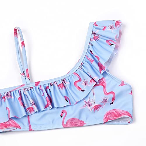Big Girls Swimwear Beach Clothes Mermaid Swimsuits 2-Piece Bathing Suits,Size 12 13