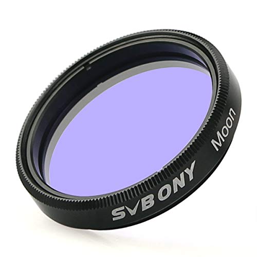 SVBONY Telescope Filter, 1.25 inches Planetary Filter for Astronomy Telescope Eyepiece, Increase Contrast and Reduce Light Pollution, for Lunar Planetary Observation and Astrophotography