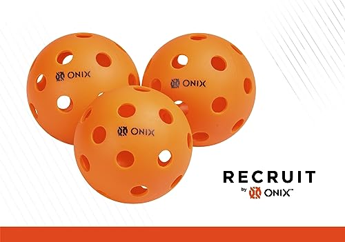 Onix Recruit Indoor Ready to Play Superior Welding Design Pickleball Ball