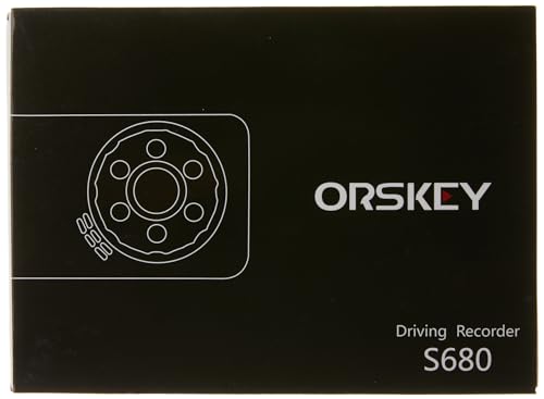 ORSKEY Dash Cam Front and Rear 1080P Full HD Dual Dash Camera in Car Camera Dashboard Camera Dashcam for Cars 170 Wide Angle with 3.0" LCD Display Night Vision and G-Sensor【2023】
