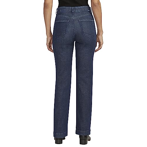 JAG Jeans Women's Phoebe High Rise Bootcut Jeans, Stardust, 10 Short