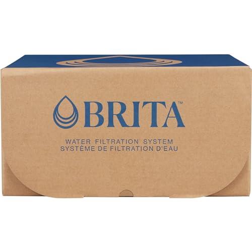 Brita Large Water Filter Pitcher for Tap and Drinking Water with SmartLight Filter Change Indicator, Includes 1 Standard Filter, BPA-Free, Lasts 2 Months, 10-Cup Capacity, Stretch Limo Black