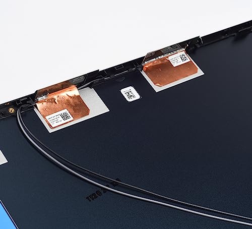 Replacement LCD Back Cover Top Lid with Hinges for Lenovo ideapad 5-15ITL05 5-15IIL05 5-15ARE05 Series Laptop 5CB0Z31048, Dark Blue