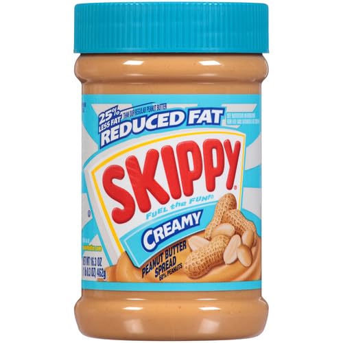 SKIPPY Reduced Fat Creamy Peanut Butter Spread, 16.3 Ounce