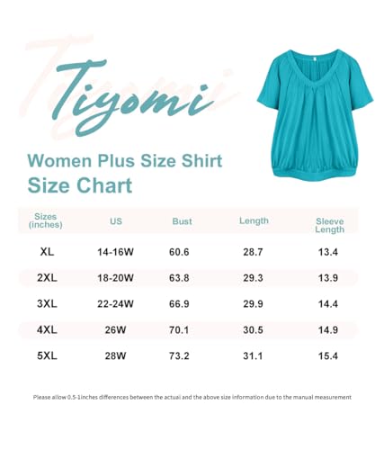 TIYOMI Plus Size Tunic For Women Long Sleeve 1X V Neck Floral Pattern Flower Print Tops Criss Cross Loose Fit Fall Autumn Winter Tunic Black XL