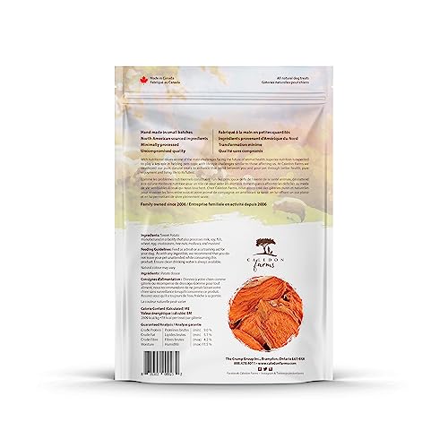 Caledon Farms Sweet Potato Chews for Dogs 9.3 OZ