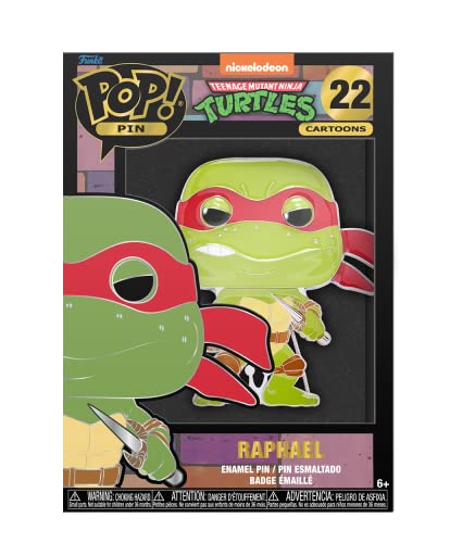 Funko Pop! Pin: Teenage Mutant Ninja Turtles - Raphael, Glow in The Dark