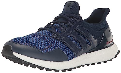 adidas Unisex Ultraboost Spikeless Golf Shoes, Lucid Lemon/Core Black, 9