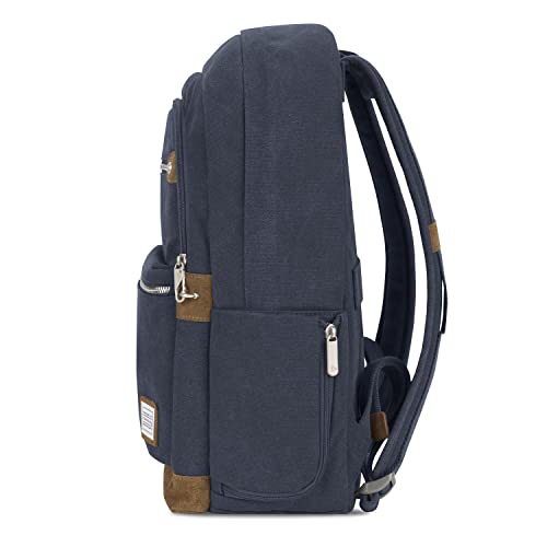 Travelon: Heritage - Anti-Theft Backpack, Indigo, 13 x 17.5 x 6