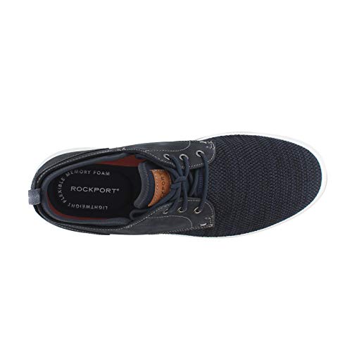 Rockport Men's Zaden Plain Toe Oxford, Navy NBK/MES, 11.5 M US
