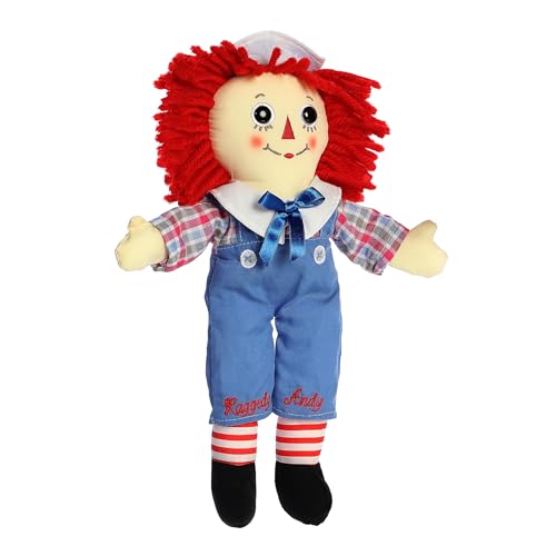 Aurora® Timeless Raggedy Ann & Raggedy Andy® Raggedy Andy Classic Stuffed Animal - Cherished Memories - Lasting Play - Multicolor 12 Inches