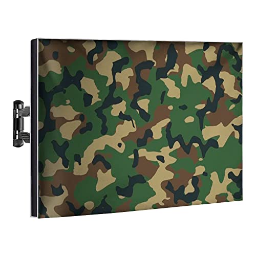 Outdoor TV Cover 22-24 Inch | Waterproof and Weatherproof TV Covers | Outdoor TV Enclosure | Smart Shield TV Screen Protector for Outside TV | Cover for Moving | TV Display Protectors – Beige