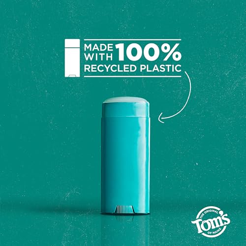 Tom’s of Maine Clean Coast Natural Deodorant for Men and Women, Aluminum Free, 3.25 oz (Pack of 2)