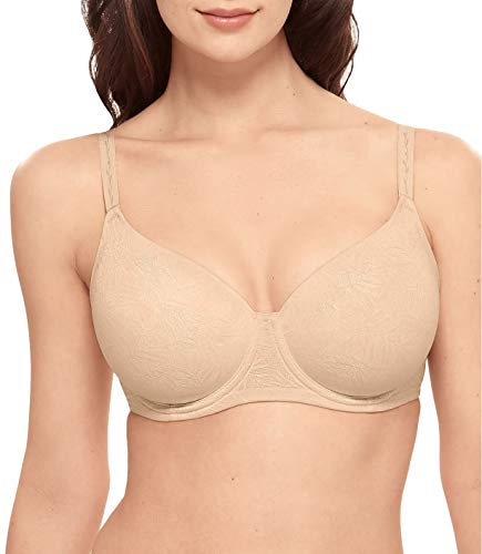 Wacoal Women's Inside Edit Contour Bra, Sand, 38D