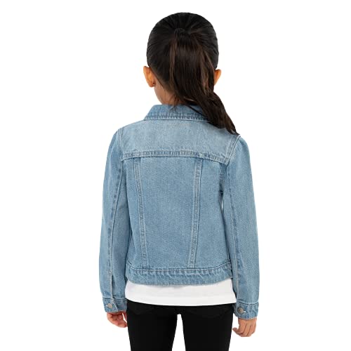 Levi's Girl's Denim Trucker Jacket, Bristol, 6