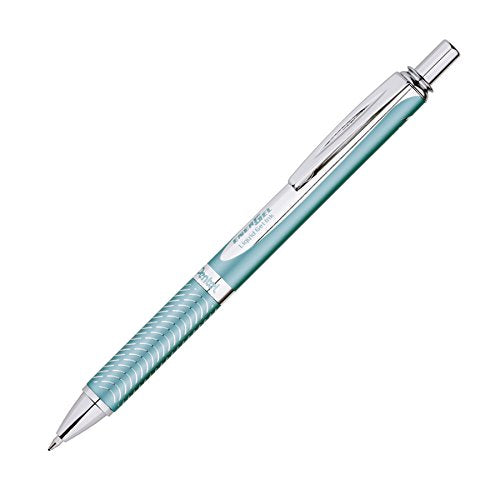 Pentel® EnerGel™ Alloy RT Gel Pen, Medium Point, 0.7 mm, Black Barrel, Black Ink