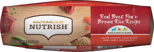 Rachael Ray Nutrish Bright Puppy Premium Natural Dry Dog Food, Real Chicken & Brown Rice Recipe, 6 Pounds (Packaging May Vary)