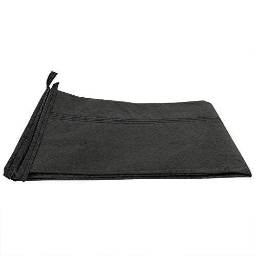 Quick Dam QD65-2 5' Barrier Water Flood Dam Bags, 2 Pack, Black