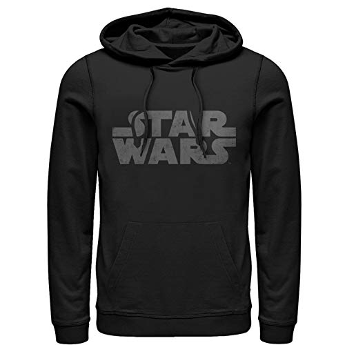 Star Wars Men's Simplest Logo Graphic Tee, black, Small