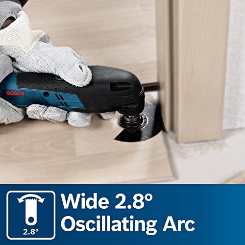 BOSCH GOP12V-28N 12V Max EC Brushless Starlock Oscillating Multi-Tool, Cordless, Variable Speed, with (1) 1-1/4 In. Plunge Blade (Bare Tool)