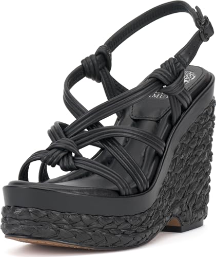 Vince Camuto Women's DELYNA Wedge Sandal, Light Elemental, 10