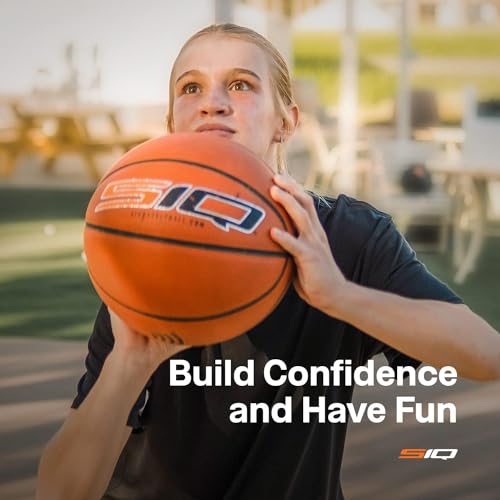 SiQ Smart Basketball, App, and Sensor | Shoot Better Now – Proven Results. Kids to Pro | Next-Gen AI Shot Analyzer, Realtime Shooting Coaching, Pro Leather Ball