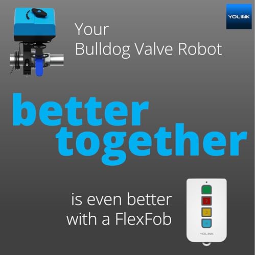 YoLink Smart Water Valve Controller 2, with Bulldog Water Valve Manipulator, Easy No-Plumber DIY Installation, Remote Control, Compatible with Alexa/Google Assistant, IFTTT - YoLink Hub Required