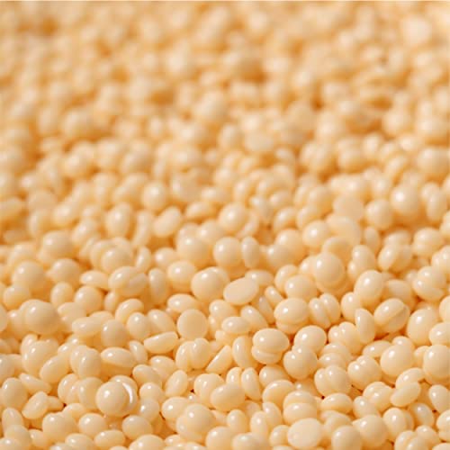 KoluaWax Hard Wax Beads for Hair Removal – Coarse Hair Formula – Face, Brazilian, Underarms, Back Chest, Bikini Waxing – Coconut Colada, 1lb Refill for Wax Warmers & 10 Large Applicator Sticks