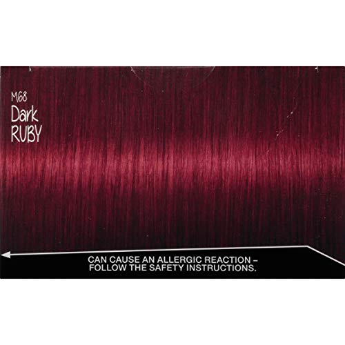 Got2b Metallics Permanent Hair Color, M68 Dark Ruby