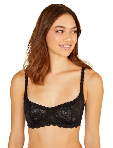 Cosabella Women's Say Never Balconette Bra, Black, 34E