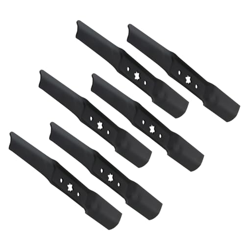 KEDAKEJI 6PCS 742-05052A 942-05052A Blades 2-in-1 Compatible with Cub Cadet Troy Bilt MTD 50 Inch Lawn Tractors and RZT Mower S50 XT1 GT50 LT50 XT2