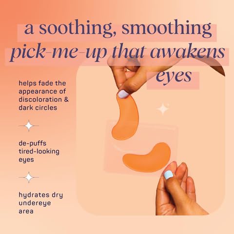 SpaLife Beauty Bright Eyed Undereye Masks | Hydrogel Eye Patches for Dark Circles, Puffiness, & Dullness with Vitamin E, Green Tea | 2-in-1 Skincare | 32 Pairs