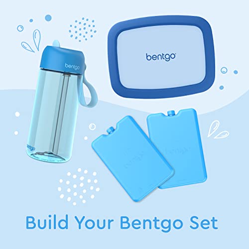 Bentgo Kids Water Bottle - Leak-Proof, Durable Tritan, BPA-Free 15 oz. Cup for Kids/Toddlers Ages 3+ - Flip-Up Straw & Dishwasher Safe for School, Sports, Daycare & Camp (Unicorn)