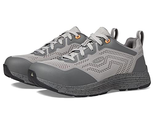 KEEN Utility Sparta 2, Women's, Steel Grey/Black, Aluminum Toe, SD, Low Athletic, Work Shoe (7.5 W)