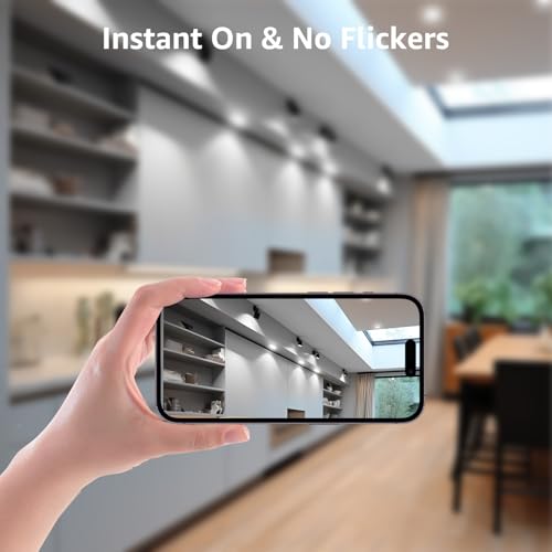 Lepro GU10 LED Bulb Dimmable, 50W Halogen Equivalent Light Bulbs, 5.5W 3000K Soft Warm Light Replacement for Recessed Track Lighting,40°Spotlight for Kitchen Range Hood Living Room & Bedroom, 6 Pack