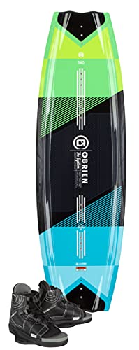 O'Brien System Wakeboard 140cm w/Clutch 10-14 bindings,Green
