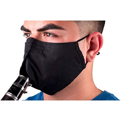 ProTec Wind Instrument Face Mask for Woodwind and Brass Instrument, Model A342, Size Large