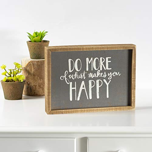 Primitives by Kathy 34365 Hand-Lettered Slat Wood Box Sign, 6 x 11-Inches, Be Brave