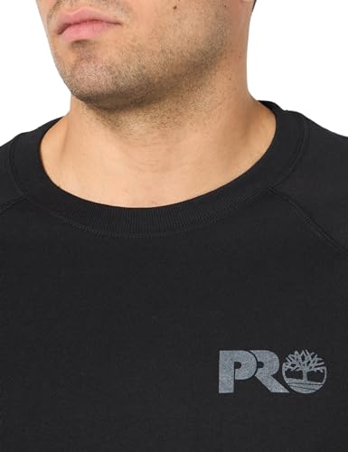 Timberland PRO Men's Core Refelctive PRO Logo Long-Sleeve T-Shirt, Black