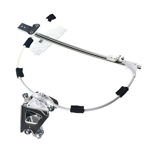 YHTAUTO Front Power Window Regulator Driver Side with 2-Pin Motor Assembly for Jeep Liberty 2002-2007 Sport Utility