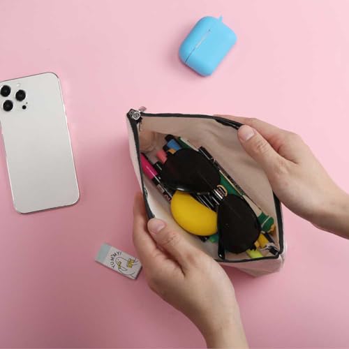 ZHAMEN Mushroom Gifts Cute Mushroom Stuff Makeup Bag Mushroom Accessories Mushroom Things Makeup Pouch for Women Cousin Sister Mushroom Lovers Mushroom Themed Gifts Cosmetic Bag Mushroom Party Favors