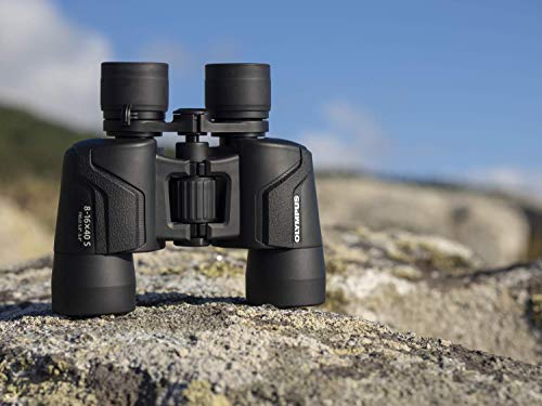 Olympus Binocular 10x50 S - Ideal for Nature Observation, Wildlife, Birdwatching, Sports, Concerts, Black