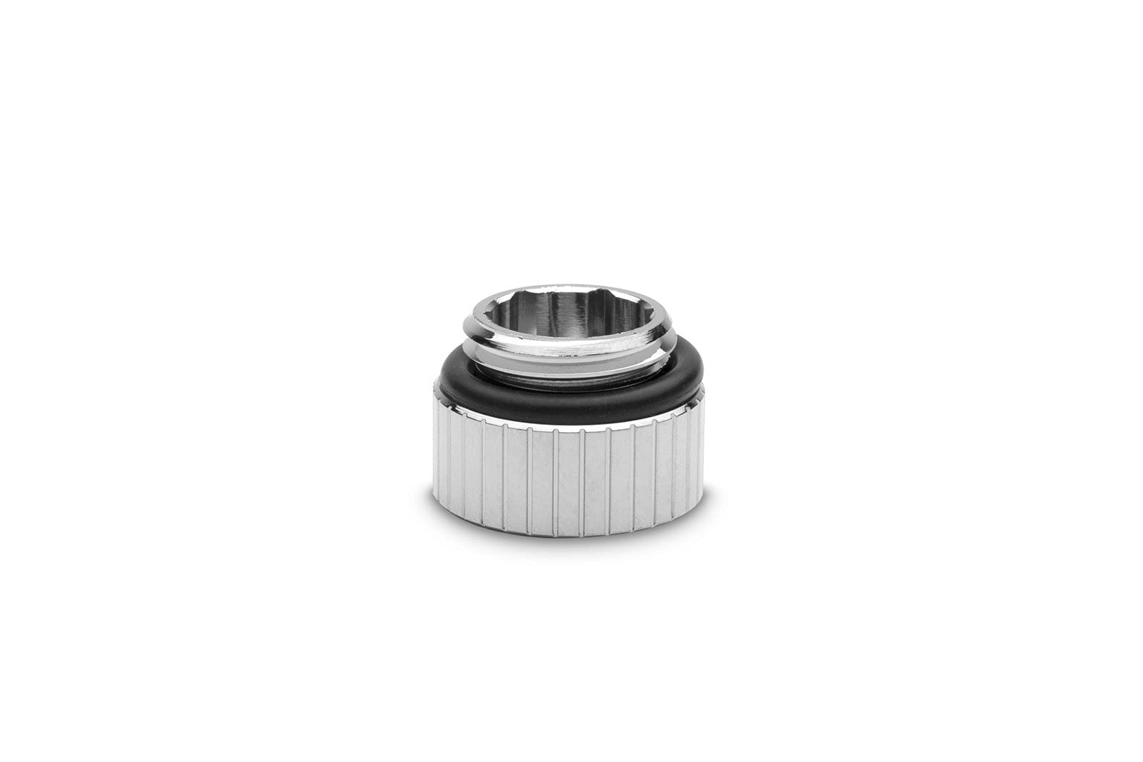 EKWB EK-Quantum Torque Micro Male to Female Extender Fitting, 7mm, Nickel