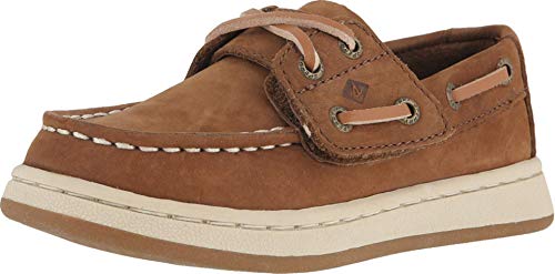 Sperry boys Sperry Cup Ii Boat Shoe, Brown, 3.5 Big Kid US