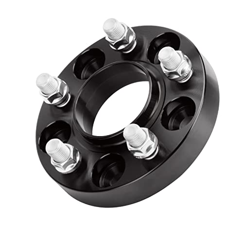 dynofit 1.5" 5x5 Wheel Spacers for 2007-2018 Jeep Wrangler JK, 1999-2010 Grand Cherokee WJ WK, 71.5mm HubCentric Wheel Spacers for 2005-2010 Commander XK, 1/2"-20 Thread, 1.5 inch Forged Spacers, 4Pcs